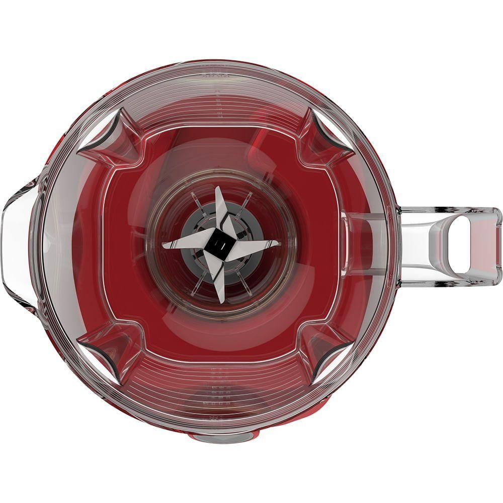 Foto 4 de Liquidificador Cadence Robust Vermelho 110V