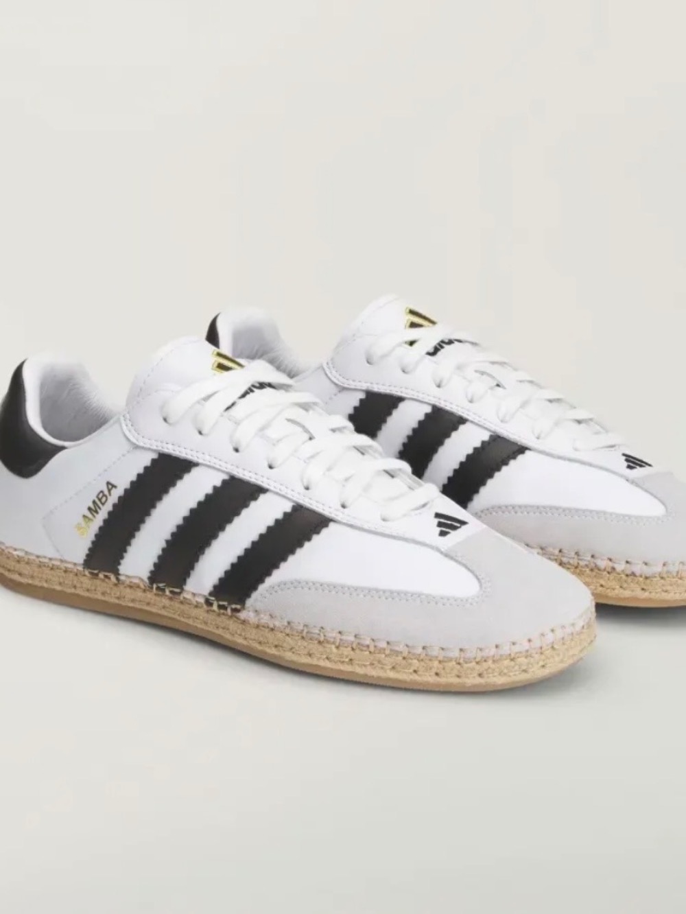 CLOT x adidas Samba Edison Chen Cloud White Core Black — 35 / 36 / 37 / 38 / 39 / 41 / 42 / 43 / 44 / 45, Novo