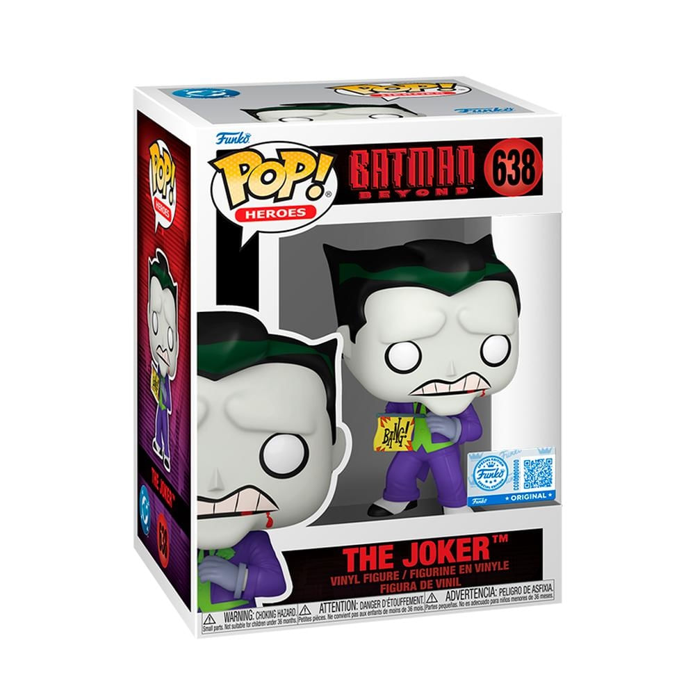 Foto 2 de Boneco Funko Pop! DC Batman A Série Animada - Coringa