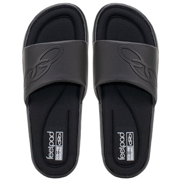 Chinelo Masculino Slide Patmos Olympikus 54099152 PRETO 39/40