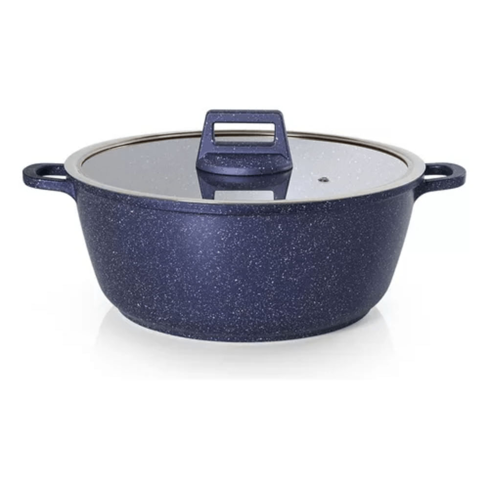 Caçarola Graniflon Moda Do Chef Azul 20Cm - Marcamix Esmaltado