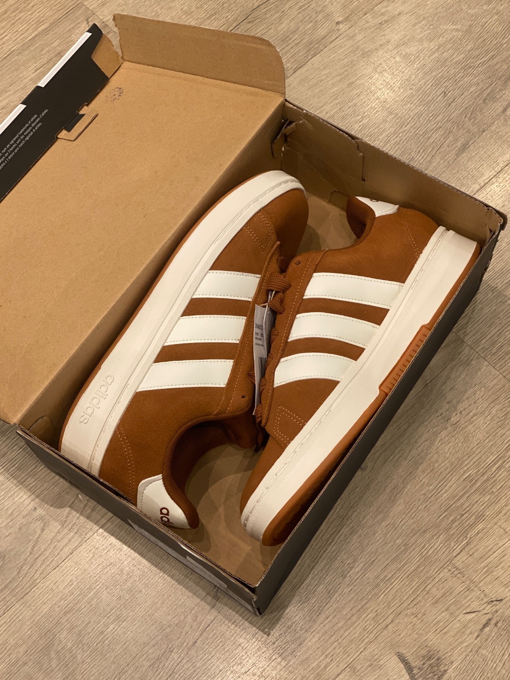 adidas Grand Court Alpha Dusky Bronze Off White Gum — 34 / 35 / 36 / 37 / 38, Novo
