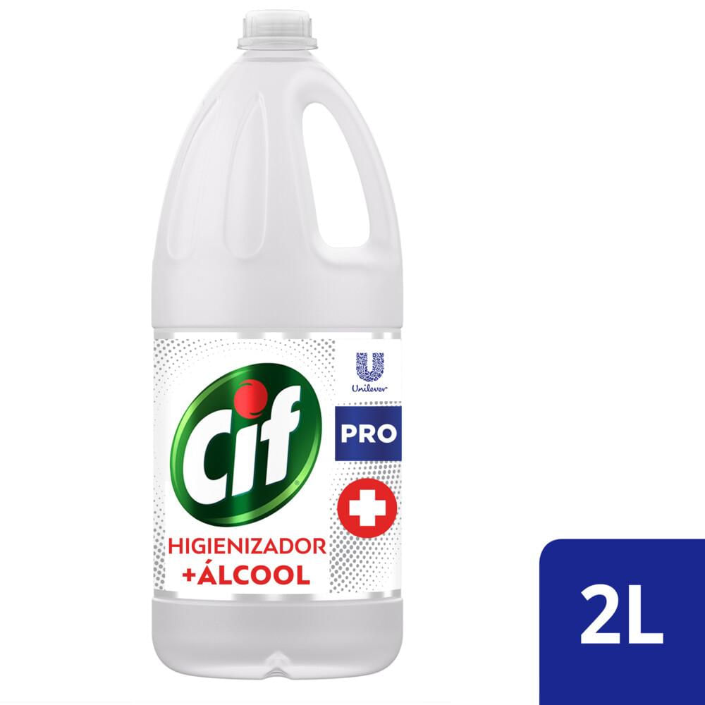 Álcool Higienizador Cif Profissional Original sem Perfume 2L