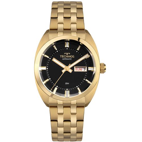 Relógio Technos Masculino Automático 1958 Dourado - 8205OR/1P