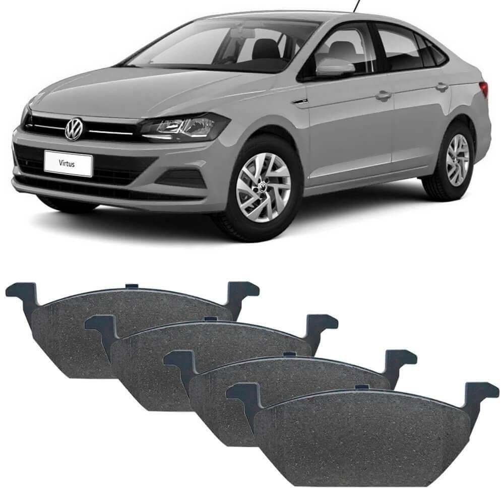 Foto 2 de Kit Pastilha Freio Volkswagen Virtus 2018 A 2019 Dianteiro