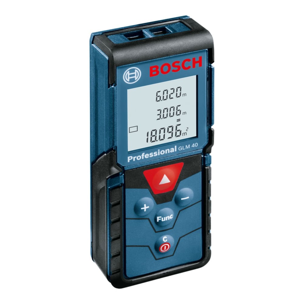 Trena Laser GLM40 Alcance 40m Com Bolsa Protetora Bosch