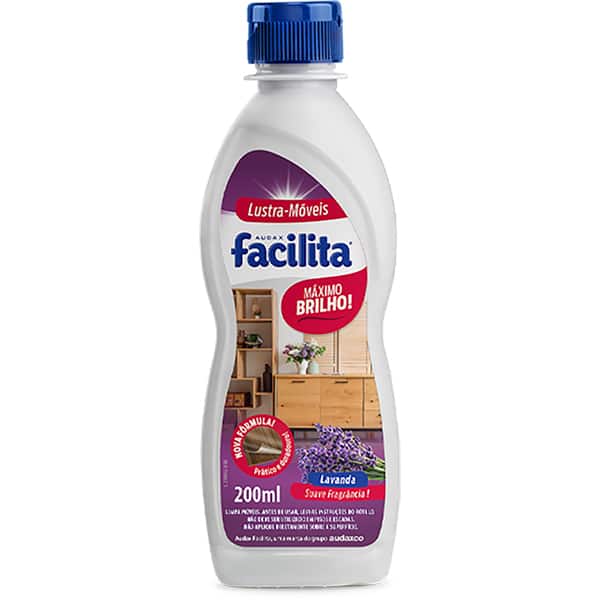 Lustra móveis lavanda, 200ml, 109023, Audax - PT 1 UN