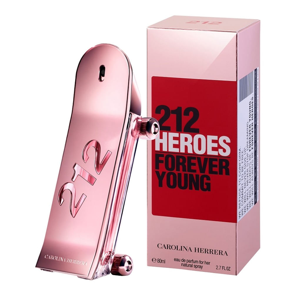 212 Heroes For Her Carolina Herrera Eau De Parfum 80Ml
