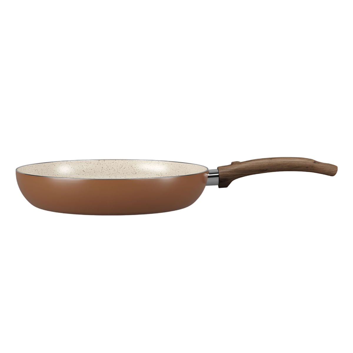 Frigideira Brinox Primea Antiaderente Ceramic Life Ø28cm 2,55 Litros Cappuccino Cappuccino