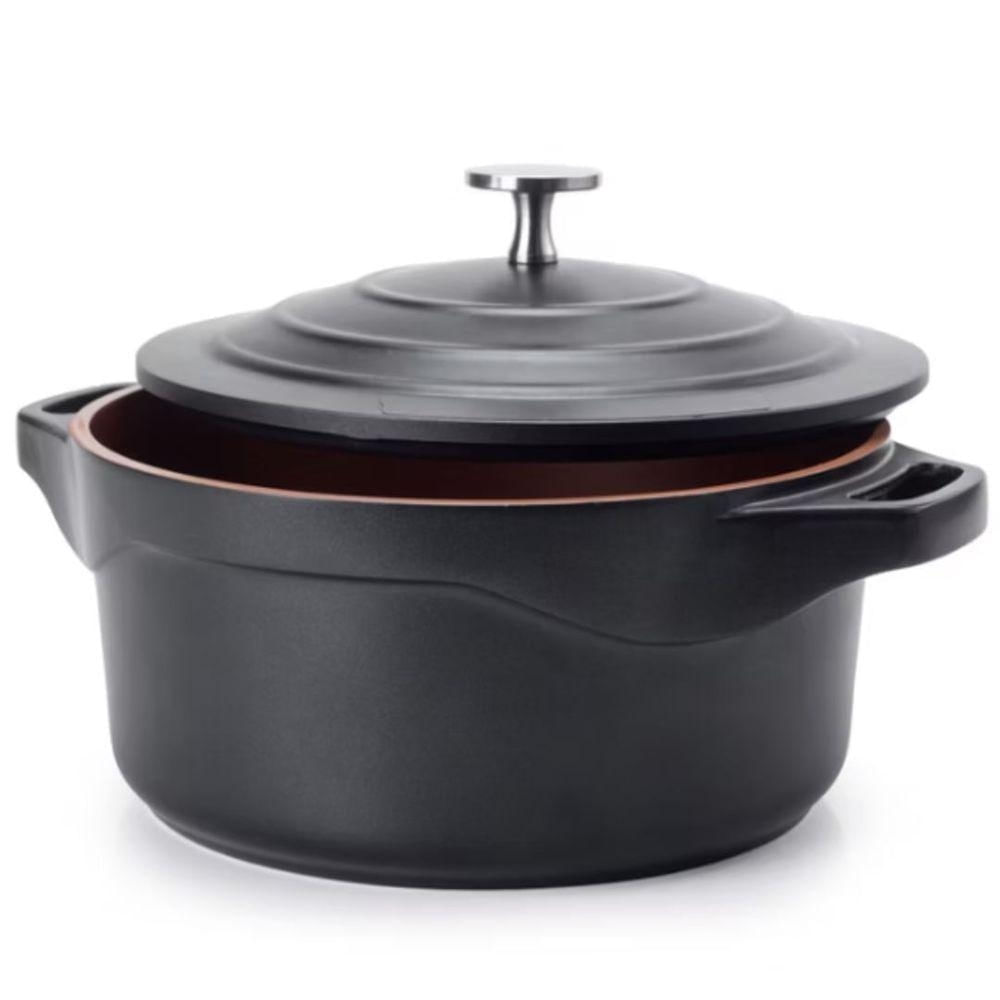 Caçarola Le Cook 24cm Com Pegadores De Silicone