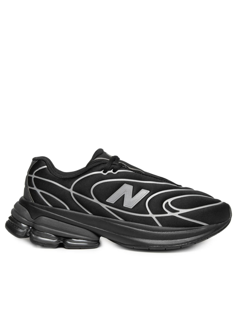 New Balance Abzorb 5030 Black Silver Metallic — 34 / 35 / 36 / 37 / 38 / 39 / 40 / 41 / 42 / 43 / 44, Novo