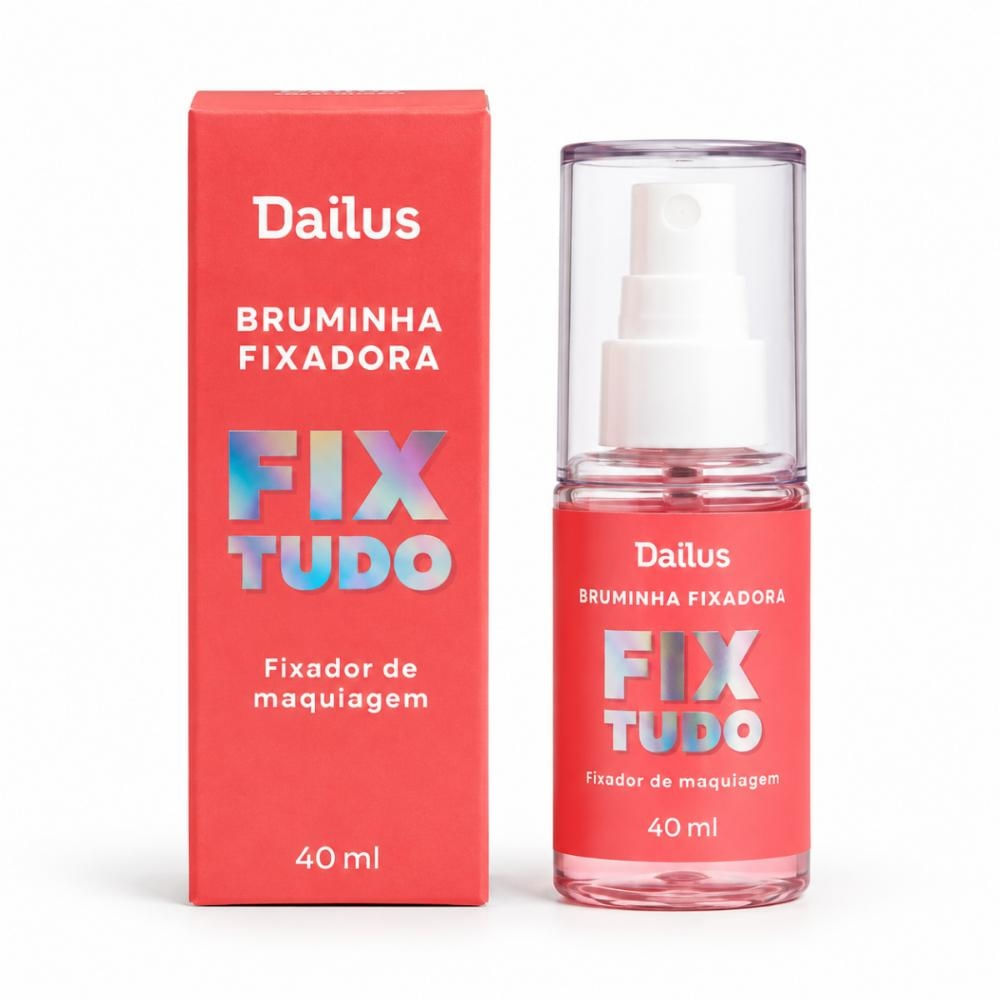 Fixador De Maquiagem Dailus Fix Tudo Bruminha Fixadora 40ml