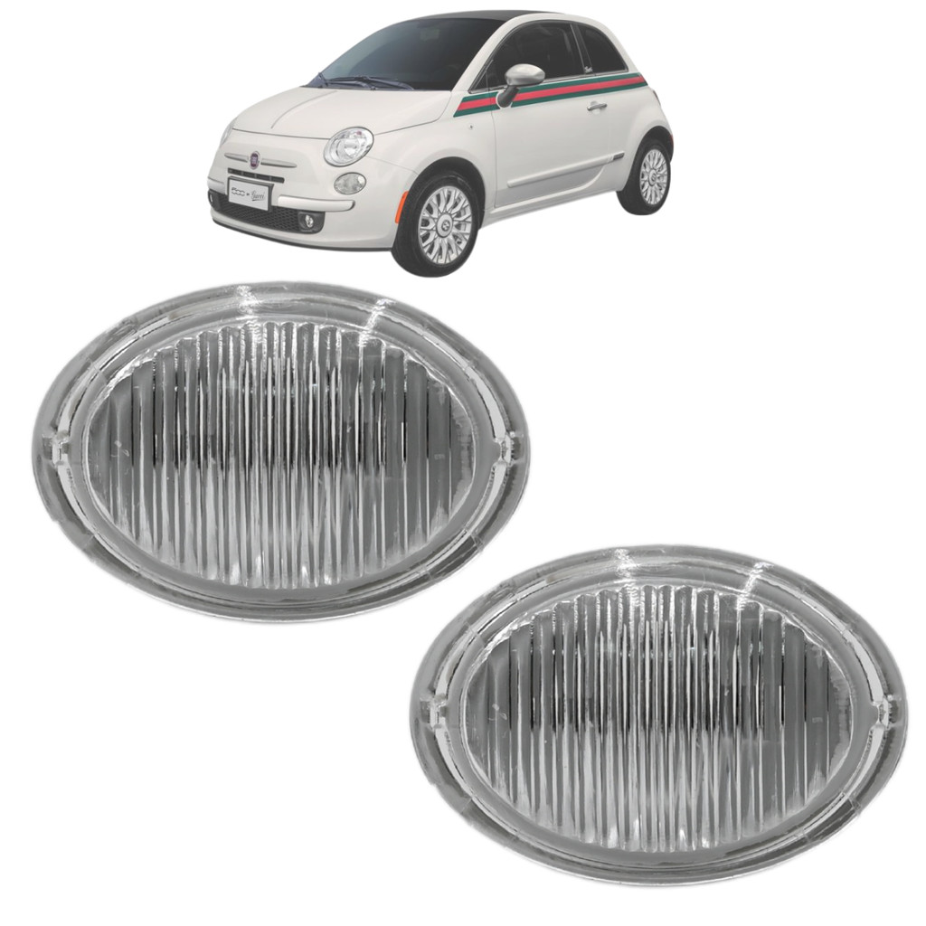 Jogo 2 Lanternas Lateral Fiat 500 Cristal