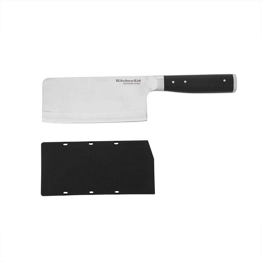 Faca de Cutelo Forjada com Capa Protetora 29cm KitchenAid
