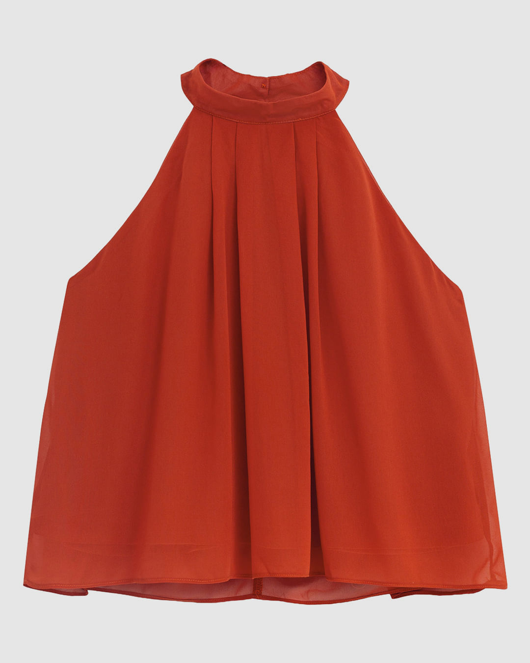 Blusa Feminina Ampla Frente Única Tecido Crepe Leve - ENFIM — Vermelho - P
