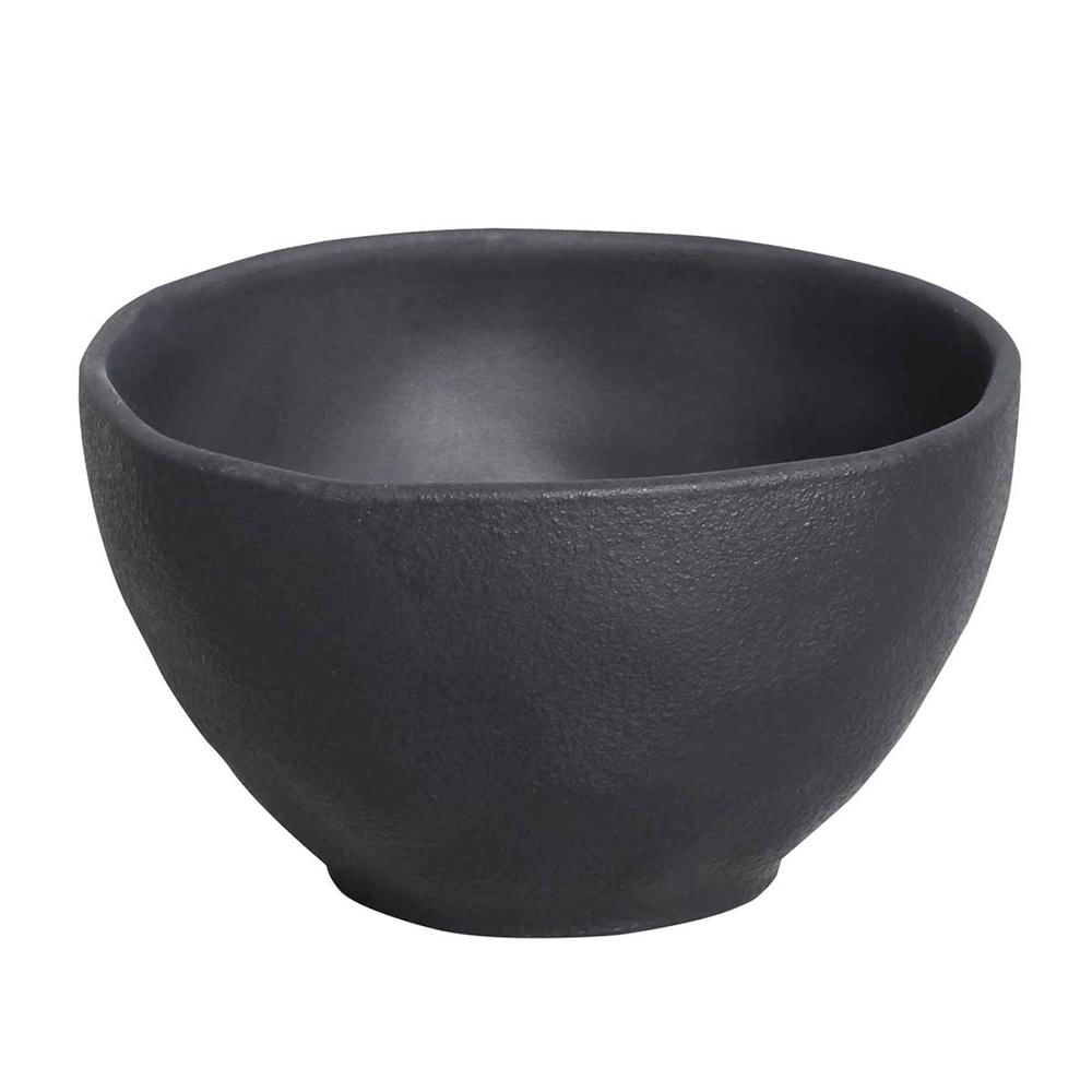 Conjunto com 6 Bowl Orgânico Preto Matte 558ml