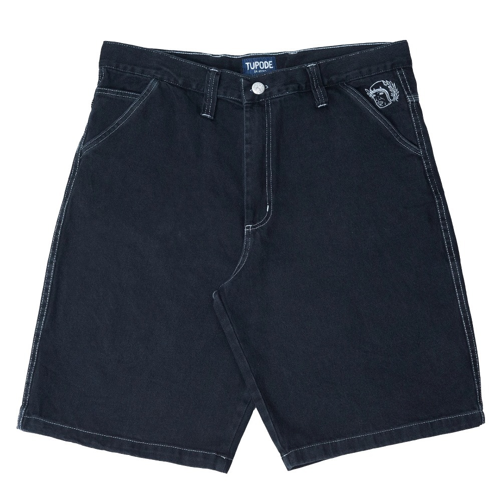 Bermuda TUPODE OG Baggy Stone Preto Contraste — PP / P / M / G, Novo