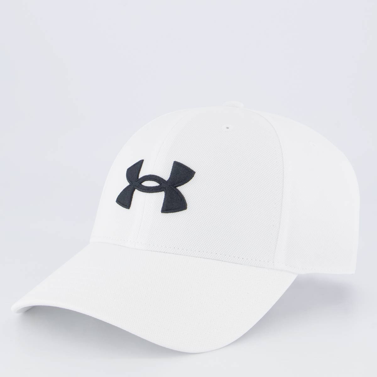 Boné Under Armour Blitzing Adj Branco e Preto