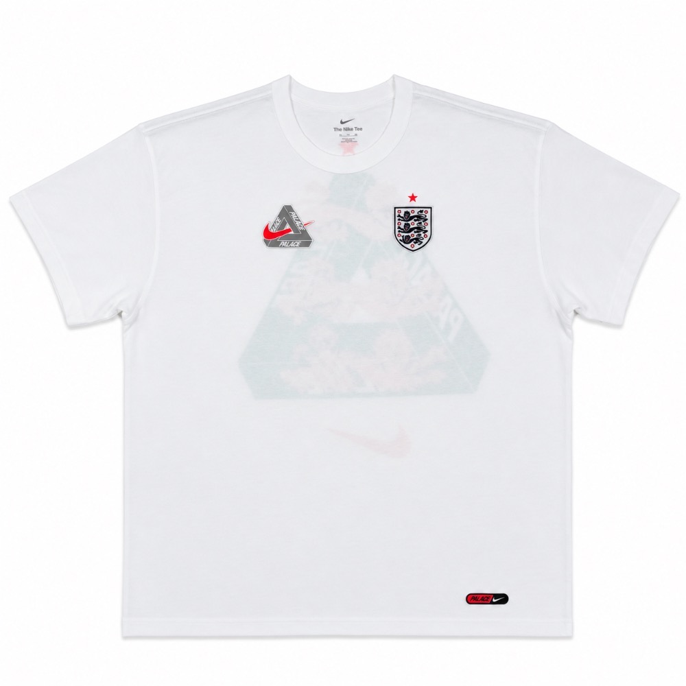 England x Palace x Nike Camiseta White — XXG, Novo