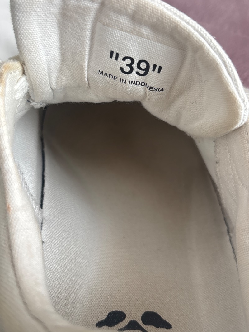 Foto 5 de Off-White Vulcanized Low Canvas White Black — 39, Usado