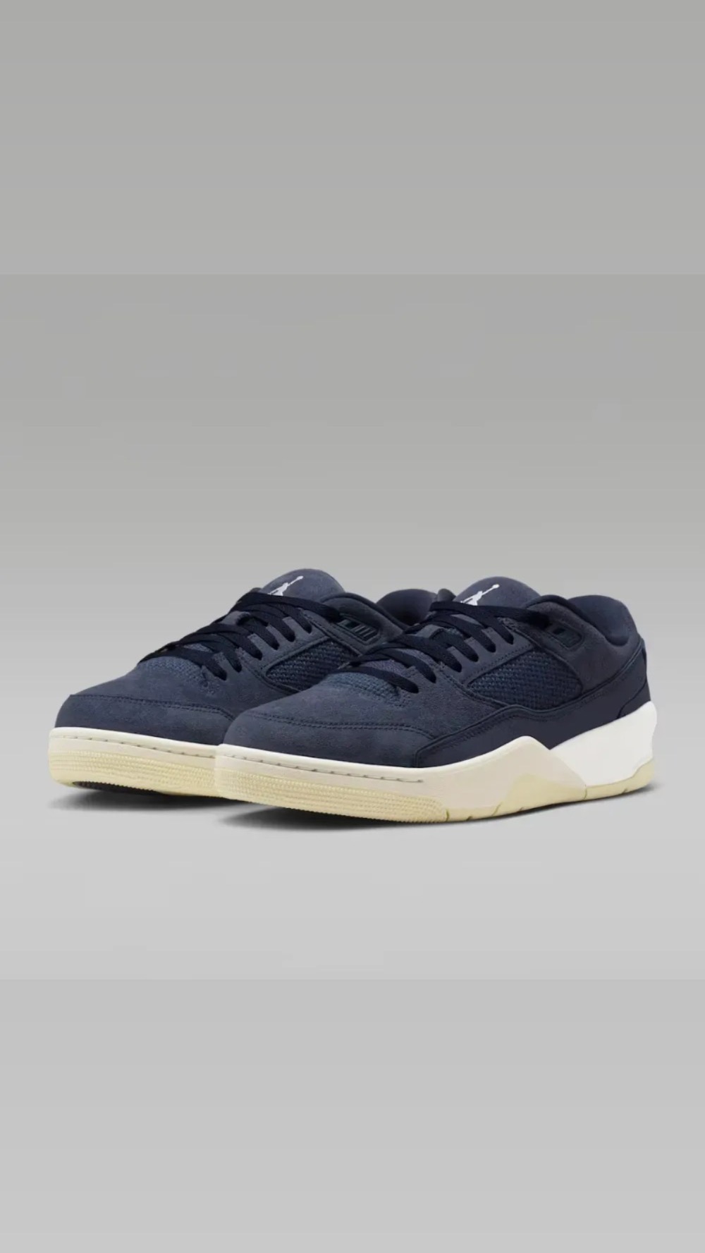 Jordan Flight Court Obsidian Coconut Milk — 40 / 41 / 42 / 43, Novo