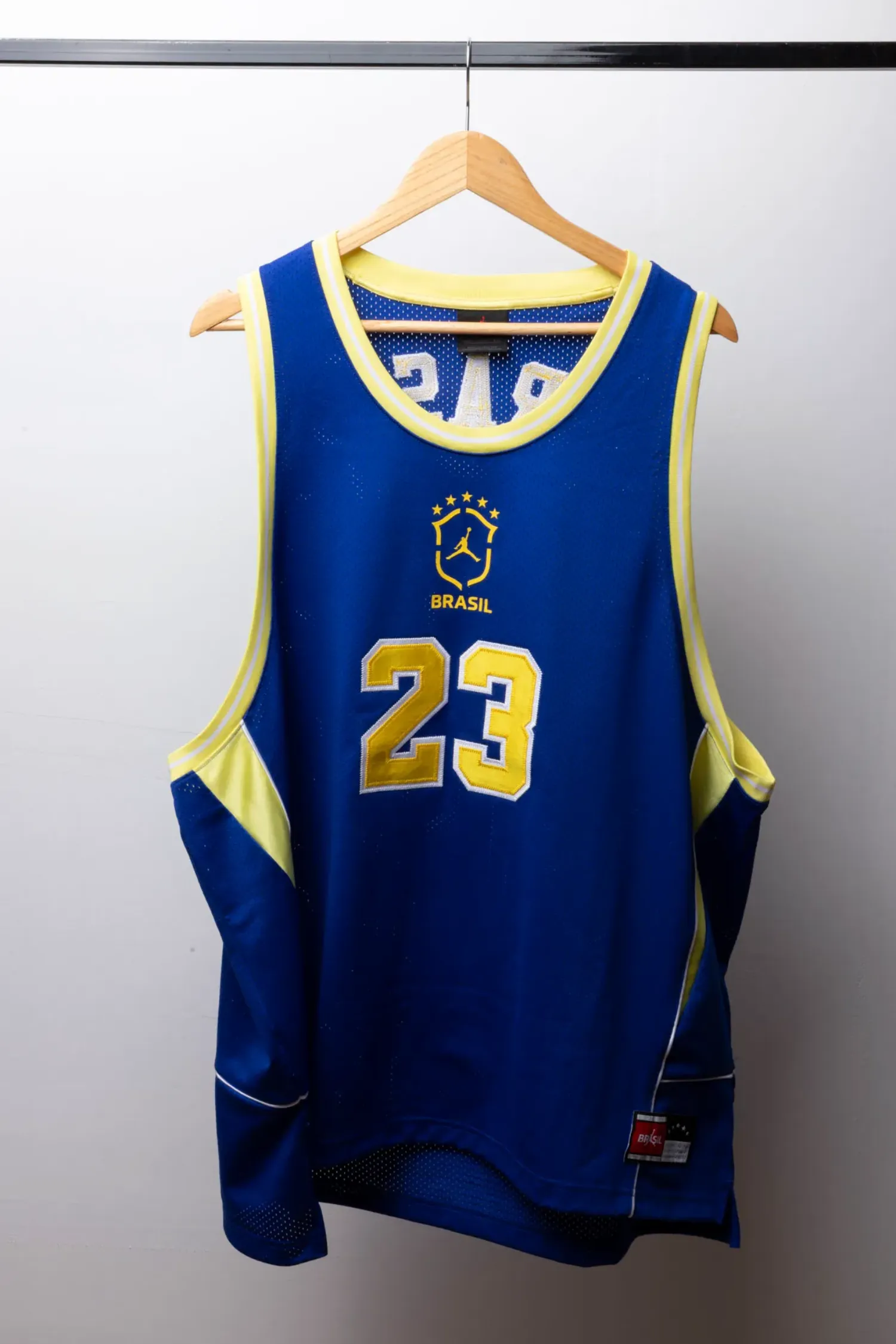 Regata Air Jordan Brasil Essentials Mesh Blue — XXG, Novo