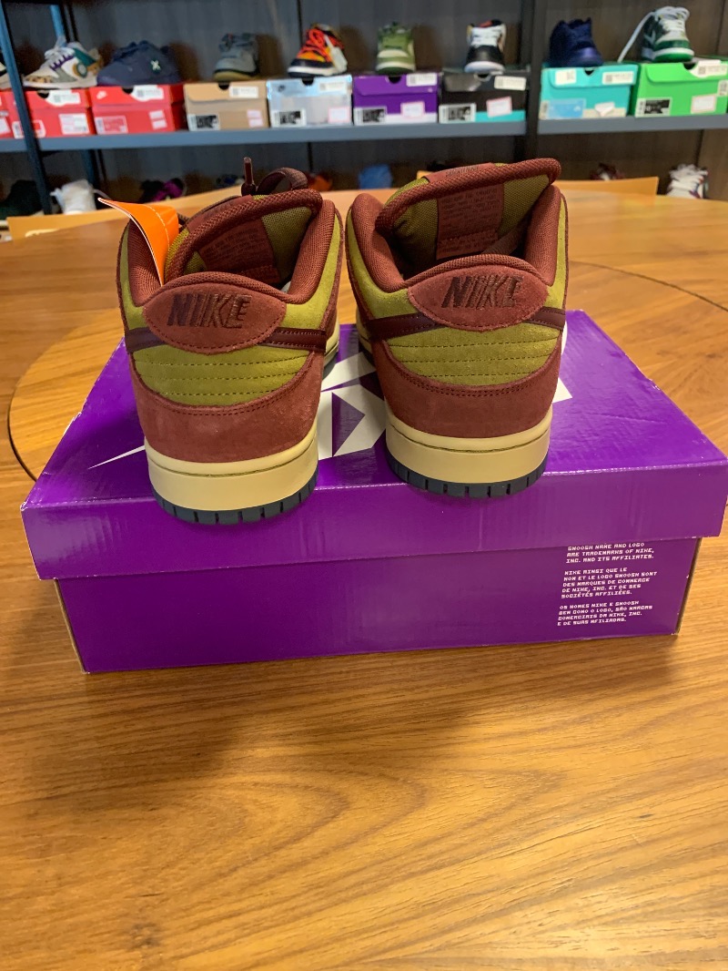 Foto 4 de Nike SB Dunk Low Dark Team Red Olive Flak — 42, Novo