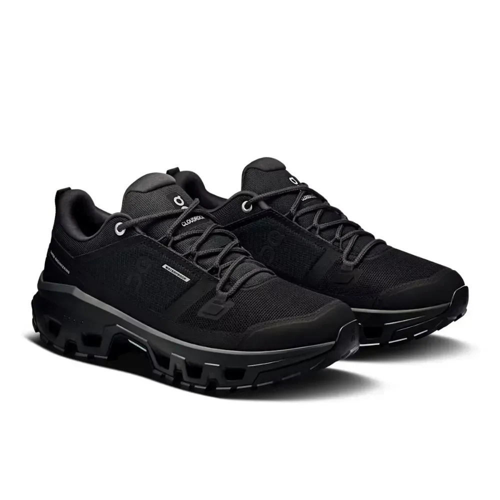 On Running Cloudrock Low Black — 40 / 40.5 / 41 / 42 / 42.5 / 43 / 43.5 / 44, Novo