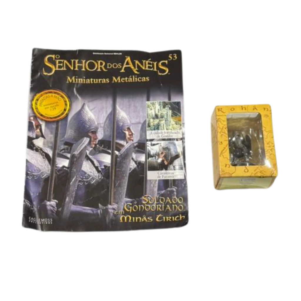 Coleção Senhor Dos Anéis Eaglemoss N53 Soldado Gondoriano (COLECIONÁVEL)
