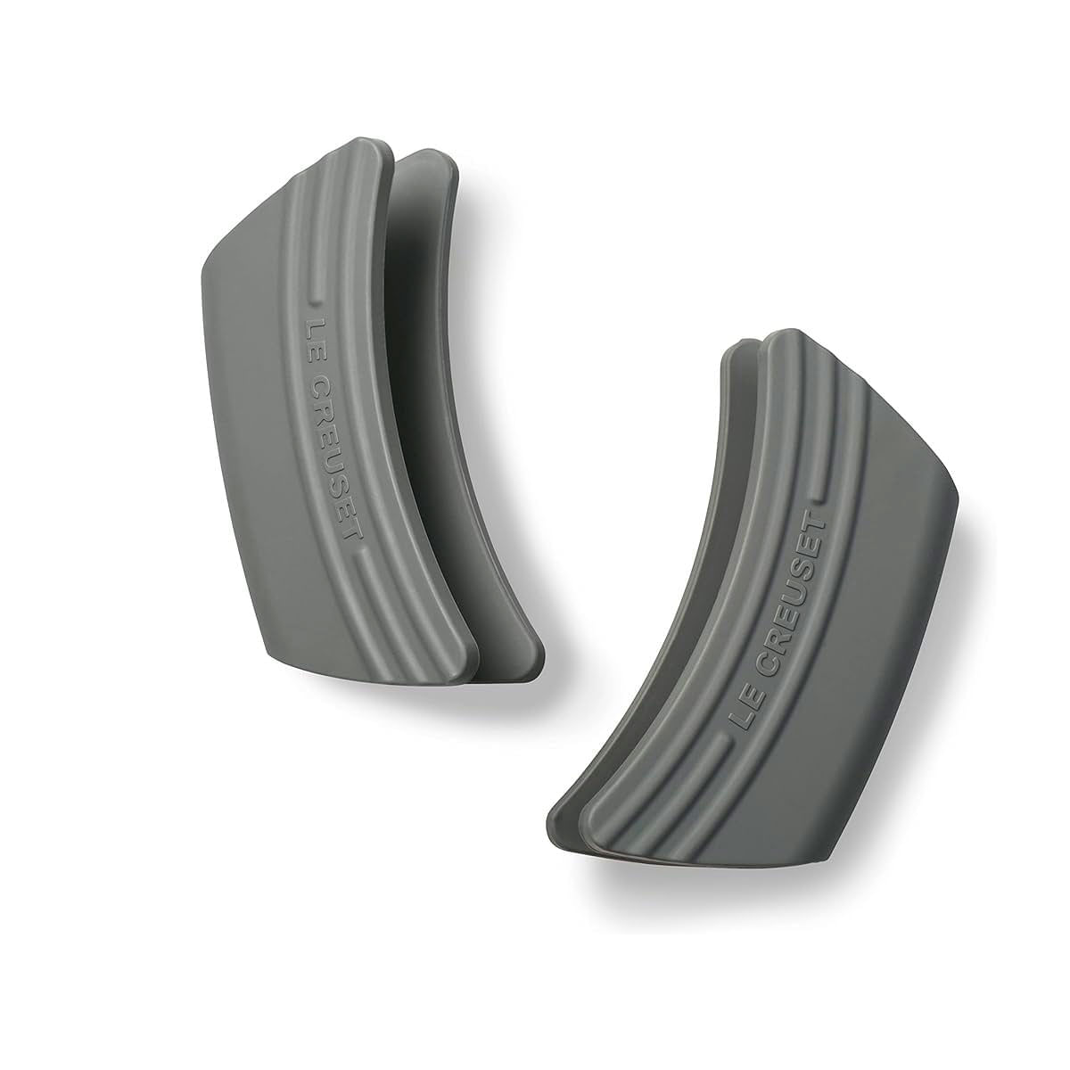 Pegador de Alças Silicone 2 Peças Cinza Flint Le Creuset