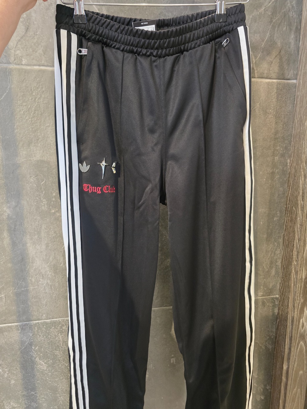 Thug Club x adidas Calça Jogger Superstar Black — P / G / XG, Novo