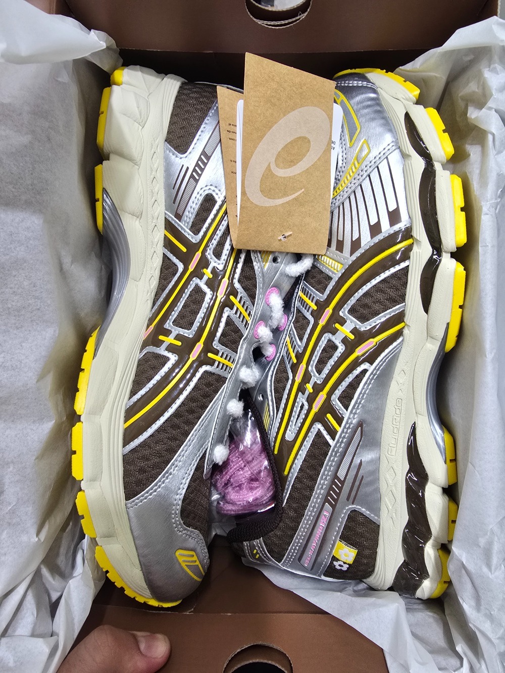 VandyThePink x Asics Gel-Kayano 12.1 Chocolate — 38 / 39, Novo
