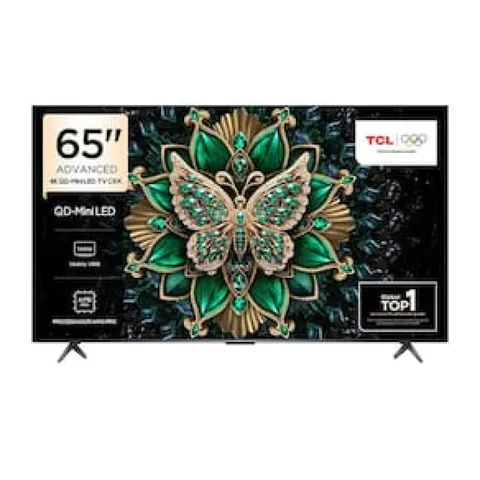 Smart TV 65” TCL 4K QD-Mini LED Google TV Dolby Vision 65C6K