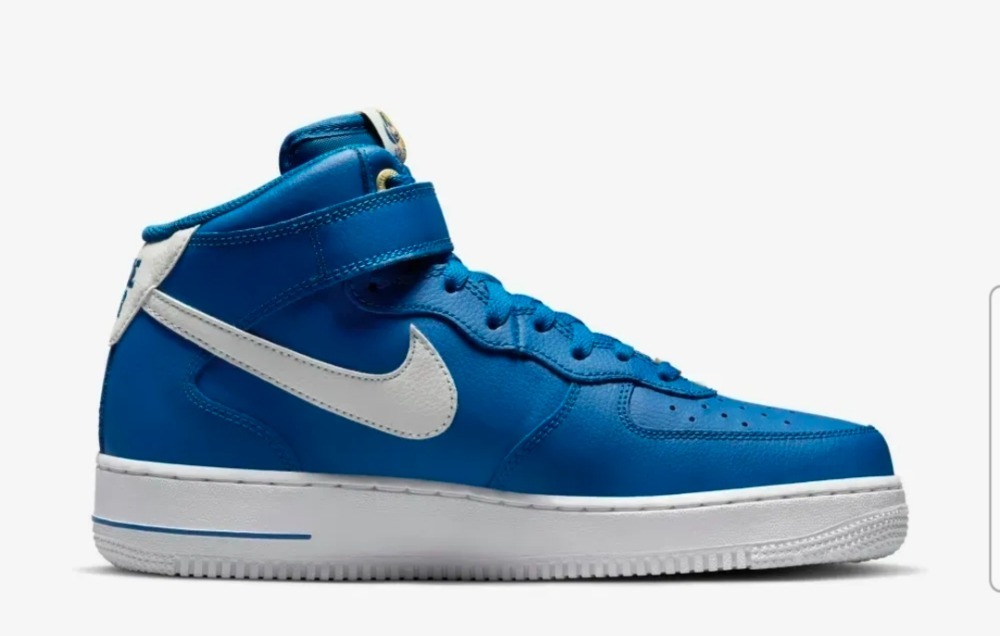 Nike Air Force 1 Mid '07 LV8 40th Anniversary Blue Jay — 41, Usado