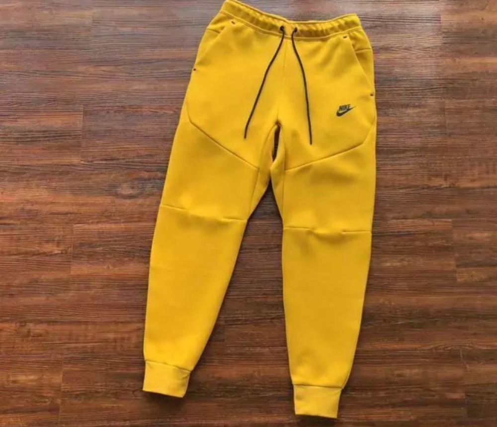 Calça Nike Sportswear Tech Fleece Joggers Yellow Black — XG, Novo