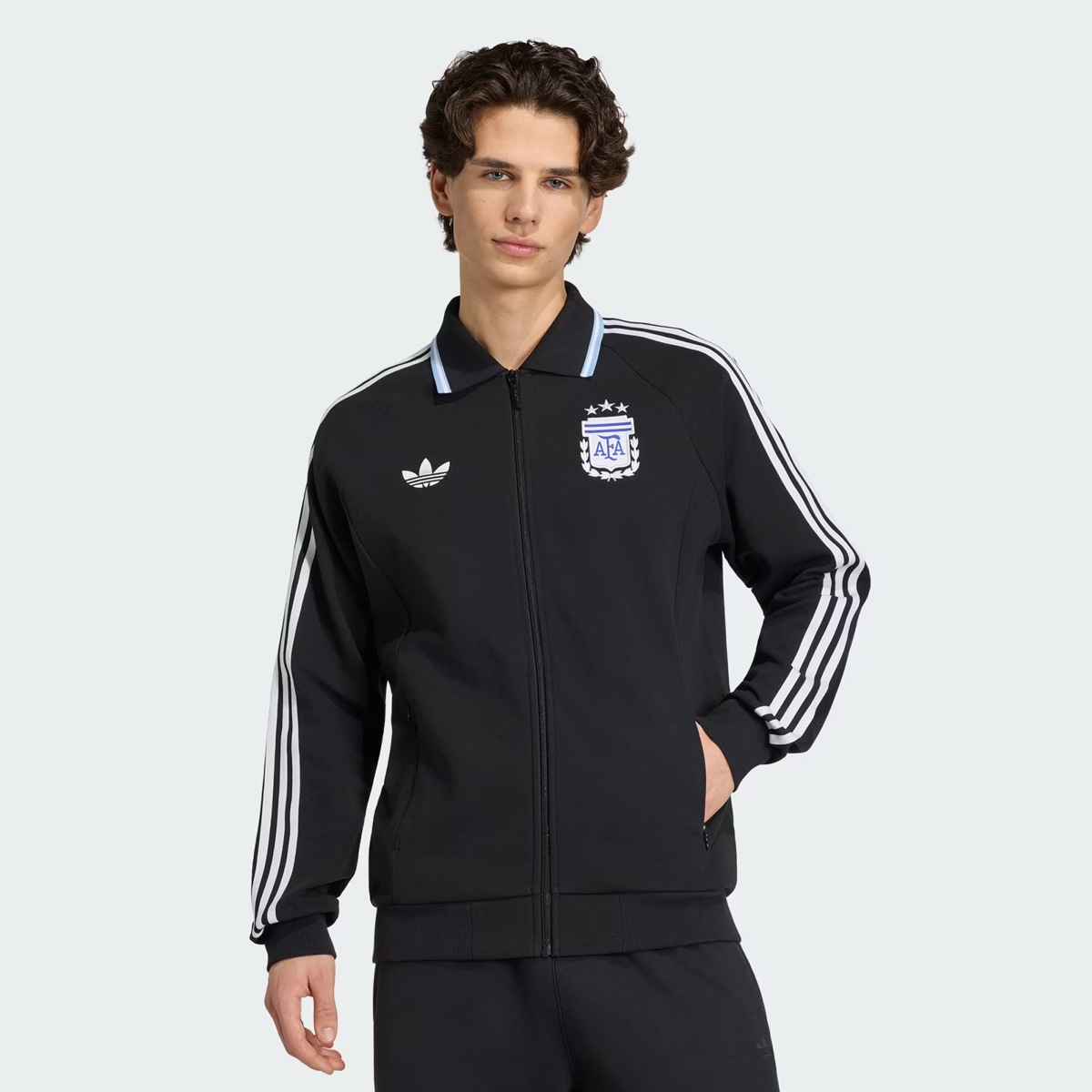 Jaqueta Adidas Argentina Originals II Preta