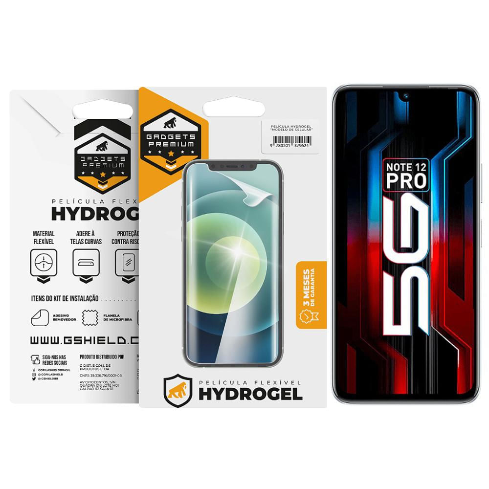 Película para Infinix Note 12 Pro 5G - Hydrogel HD - Gshield