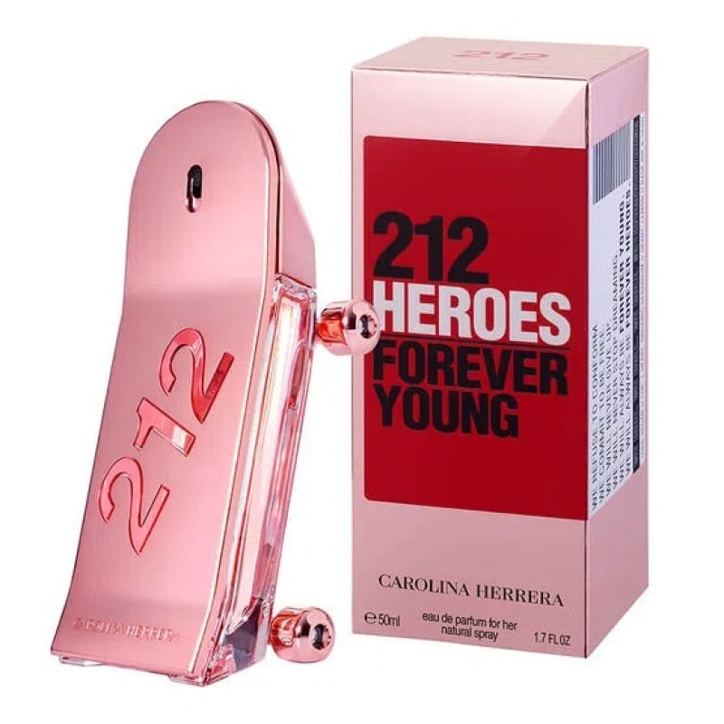 CAROLINA HERRERA 212 HEROES FOREVER YOUNG PARFUM 50ML
