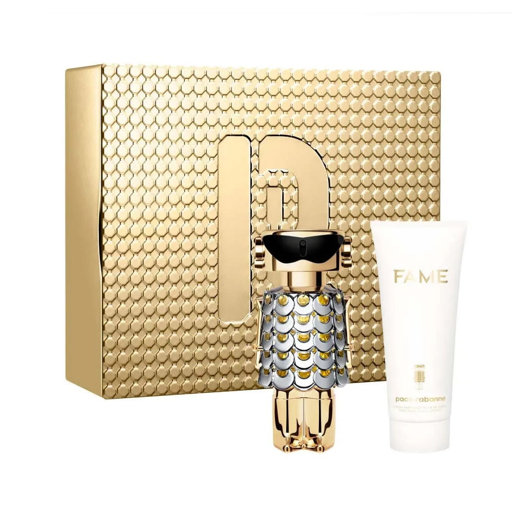 KIT FAME PACO RABANNE EAU DE PARFUM 80ML + BODY LOTION 100ML