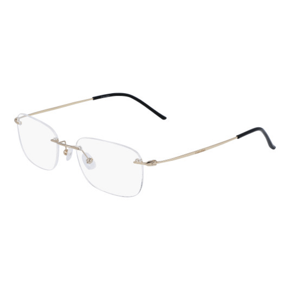 Armação para Óculos de Grau Unissex Calvin Klein CK22125TD Dourado e Preto