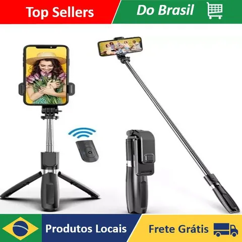 [Grupo de 3] Bastão Tripé Bluetooth 360° para Celular