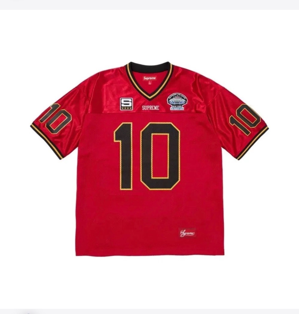 Camiseta Supreme Find God Football Red SS26-W1 — G, Novo