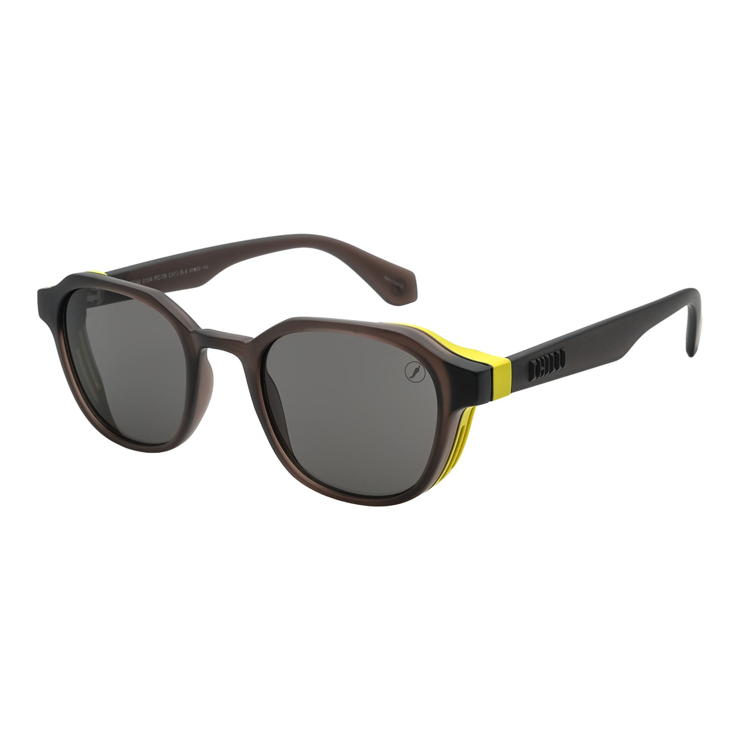 Óculos de Sol Masculino Chilli Beans Flap Quadrado Cinza OC.CL.5744.0104 M