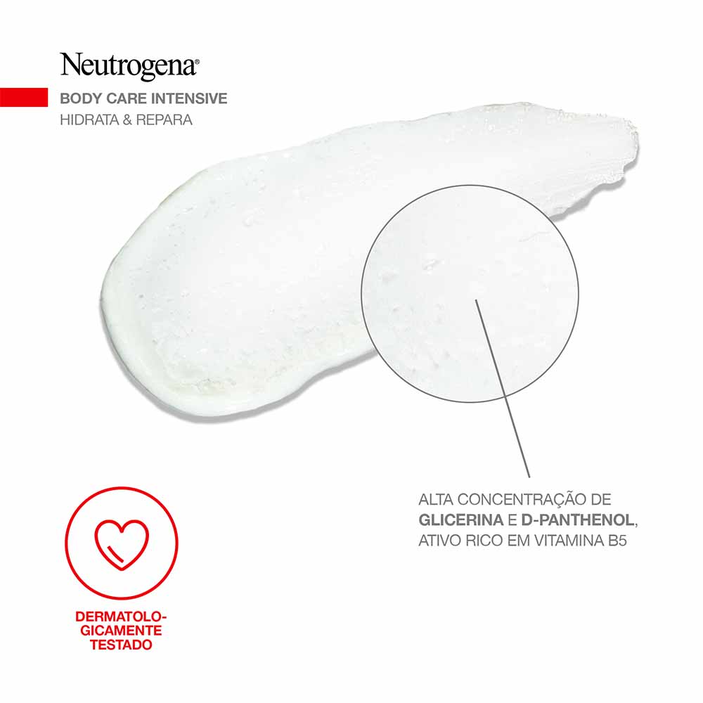 Foto 3 de Hidratante Corporal Neutrogena - Body Care Intensive Hidrata&Repara — 200ml