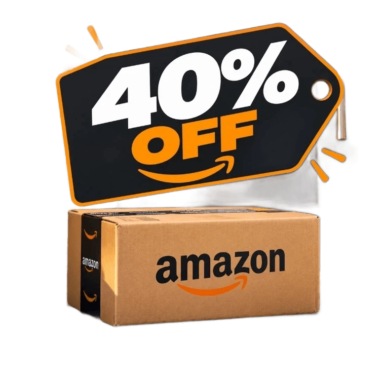 Cupom De 40% OFF na Amazon - Limitado a R$ 300