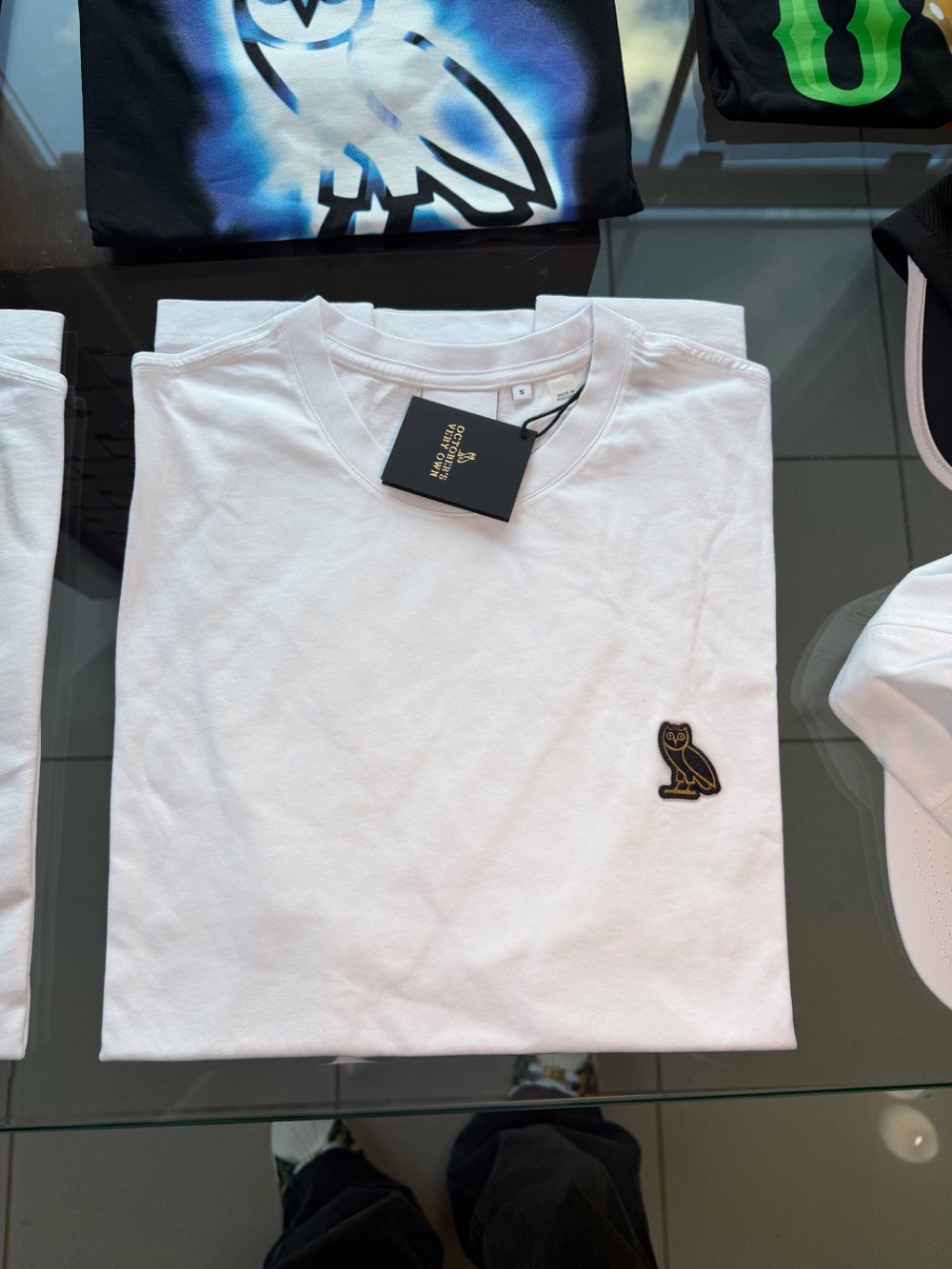 Camiseta OVO Classic White — P, Novo