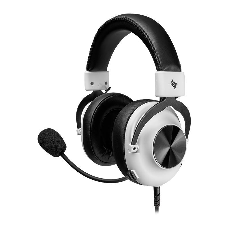 Headset Gamer Pichau Lunaris, Iluminação RGB, Driver 50mm, P2 e USB, Com Microfone, Branco, PGH-LNRS-WH01