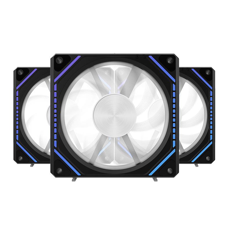 Kit Ventoinhas Alseye Mirror Pro, ARGB, 3x120mm, Preto, MIRROR-PRO-B