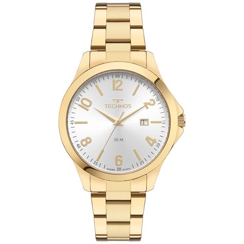 Relógio Technos Masculino Steel Dourado - 2115UAZ/1K