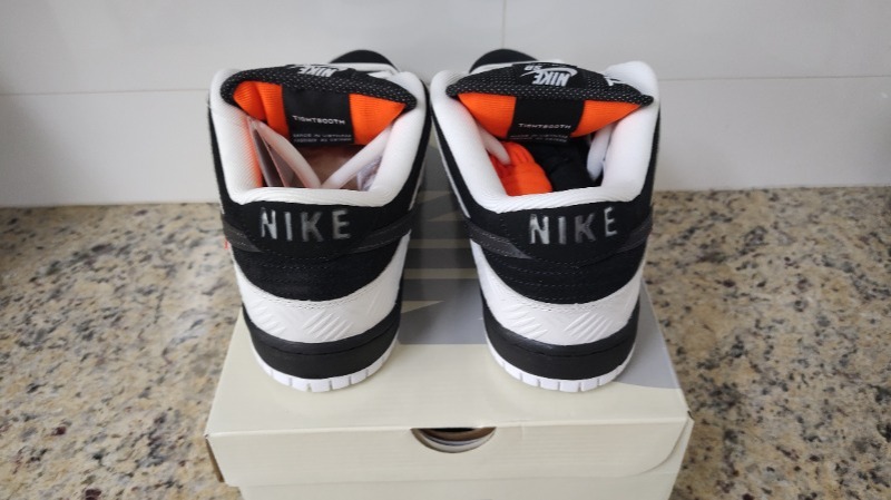 Foto 4 de TIGHTBOOTH x Nike SB Dunk Low Pro Black White — 42, Novo